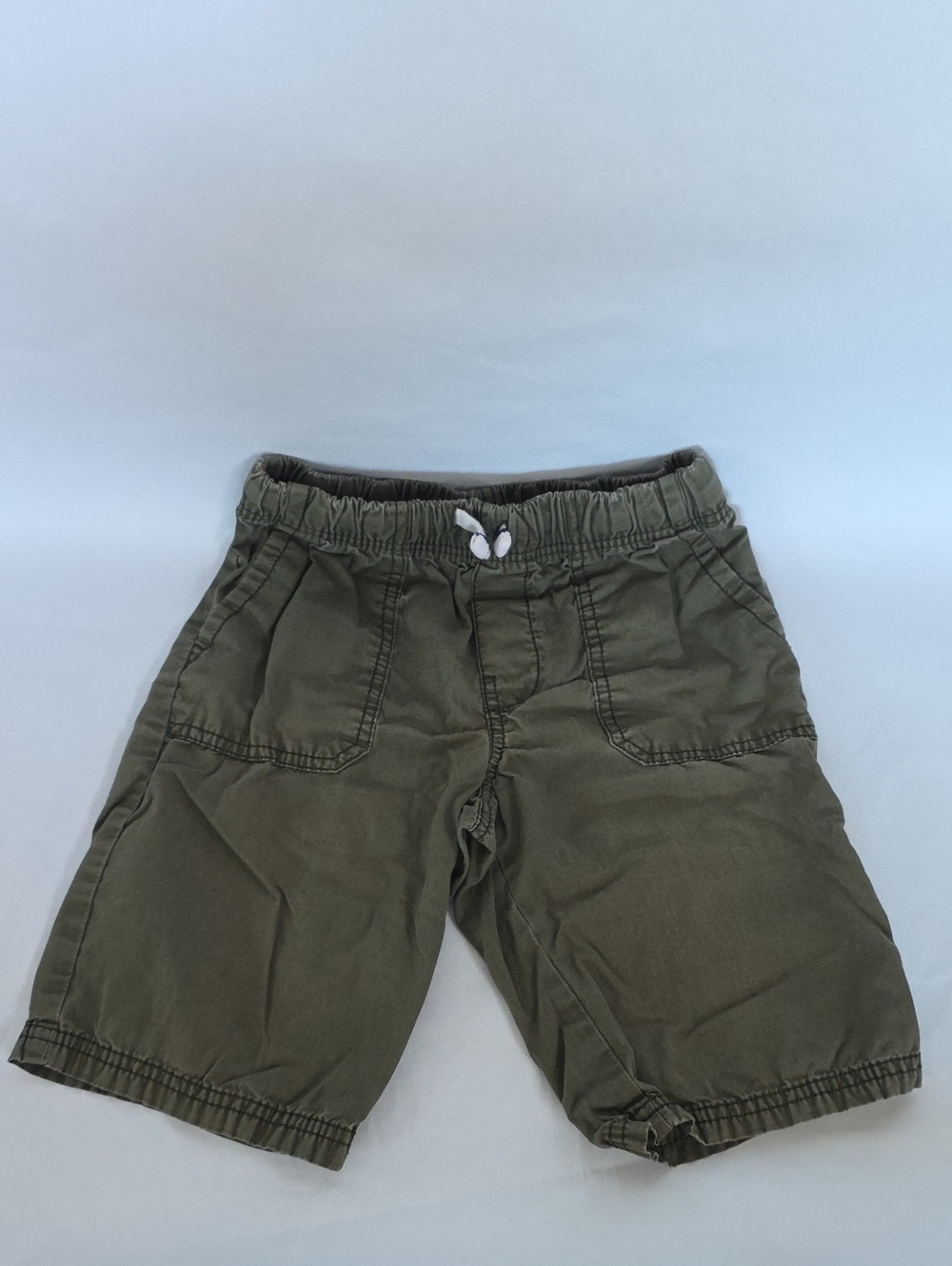 Carter's Olive Green Elastic Waist Shorts